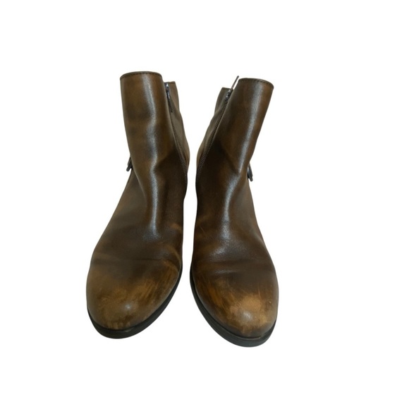 Born Women's Ondine Sepia Brown Moto Ankle Boot SZ 7.5 - Picture 3 of 16